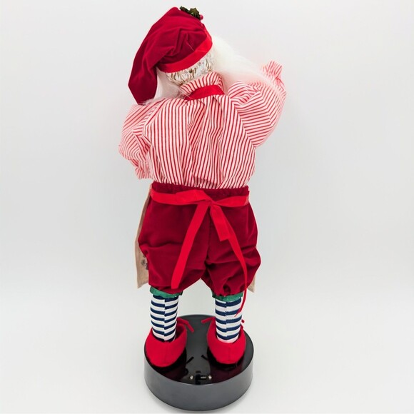 Vintage Motionette Santa Claus Animated Musical Christmas Figure 16" Taiwan ROC - Picture 5 of 11